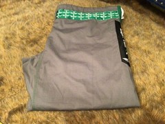 Elite Sports Men’s Gray Jiu Jitsu Pants Size A5