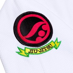 BJJ Gi Shoyoroll Rasta Competitor White JIU JITSU Kimono 450GSM With Bag
