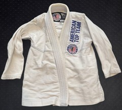 American Top Team Youth Sz M1 Fight Gi Jiu Jitsu BJJ Top & Bottom Uniform + Belt