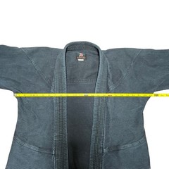 Your Jiu Jitsu Gear Black Jiu-Jitsu Gi Jacket Top Only A-1 100% Cotton Unisex