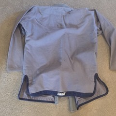 Scramble Osaka BJJ Gi Set Jacket & Pants Gray Adult Unisex Size A3
