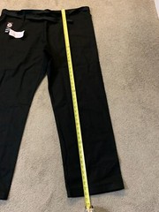 Ronin Gi Brazilian Jiu Jitsu Pants Only Size 6/190 Black Red Martial Art MMA