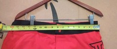 Throwdown Athletic/ Boxing Mens Gym Training Shorts Size 32 Red & Black/Pocket