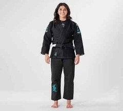 Fuji Womens Women Blossom Brazilian Jiu Jitsu Gi Jiu-Jitsu BJJ – Black