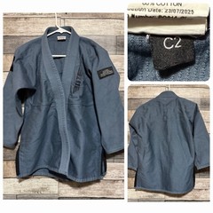 Elite Sports Gi BJJ Ju Jitsu MMA Size C2 Youth Blue Gray C1