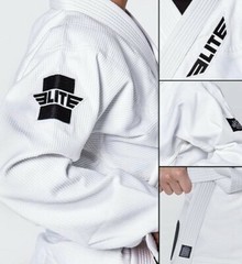 Elite Sports Kids BJJ GI Youth IBJJF Brazilian Jiujitsu Gi Kimono White New C1