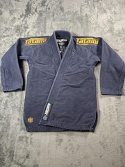 Tatami Estilo Jiu Jitsu Gi Jacket A0 Blue Premium 100% Cotton BJJ Uniform Top