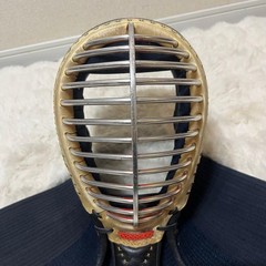 Japanese Kendo Men Mask Machine Stitched Duralumin Size 64 65 Armor