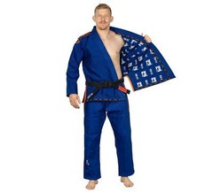 Fuji Sports Kassen 3.0 Mens IBJJF Brazilian Jiu Jitsu Gi JiuJitsu BJJ – Blue