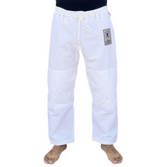 White BJJ Gi Pants by Kaizen Athletic Brazilian Jiu-Jitsu