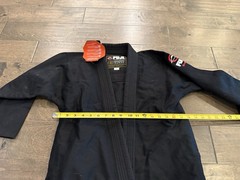 Fuji Gi Gear Youth Black Kimono Martial Arts Top Only Size C1 NWT New $79
