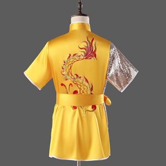 Quality Silk Chinese Kung Fu Taichi Suit Martial Arts Uniform Dragon Embroidery
