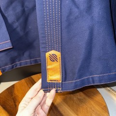 Sanabul K4 Youth Kimono Top / Gi Top Navy / Orange New With Tags Free Shipping