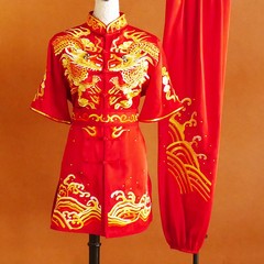 Custom Dragon Kung Fu Suit – Reinforced for Southern/Long Fist Competition