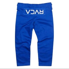 Blue BJJ Gi Shoyoroll Cut RVCA V2 Batch 60 BJJ Kimono Uniform 450 GSM with Bag