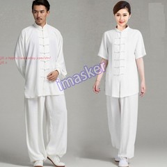 Unisex Chinese Tai Chi Clothing Kung Fu Wushu Martial Arts Suit Exercise Uniform