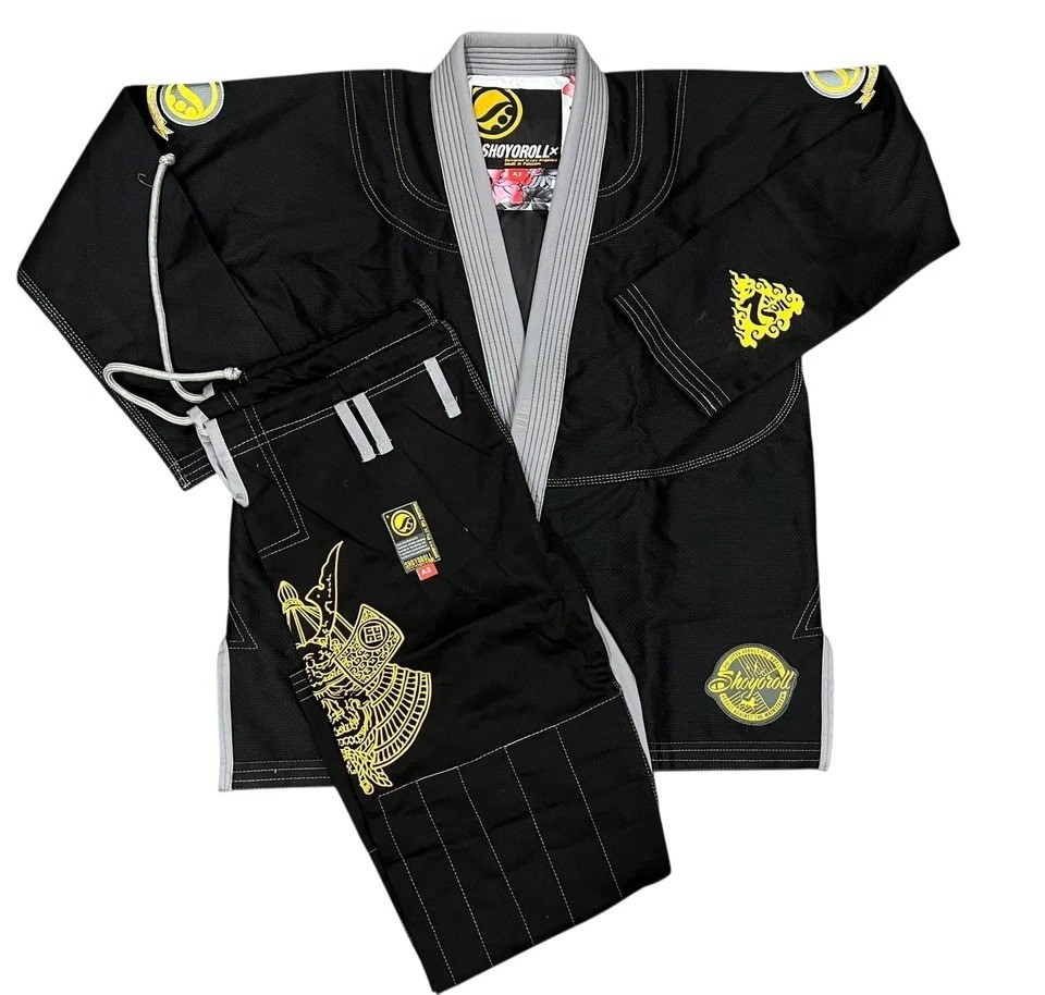 Shoyoroll Batch #33: 7th Son II Black BJJ Gi Uniform 450 gsm Jiu Jitsu