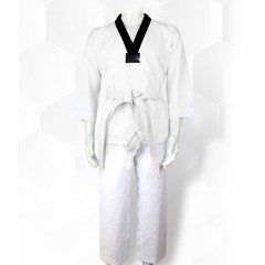 Kids Taekwondo Uniform Soft Cotton Polyester Breathable For Martial Arts GQBK