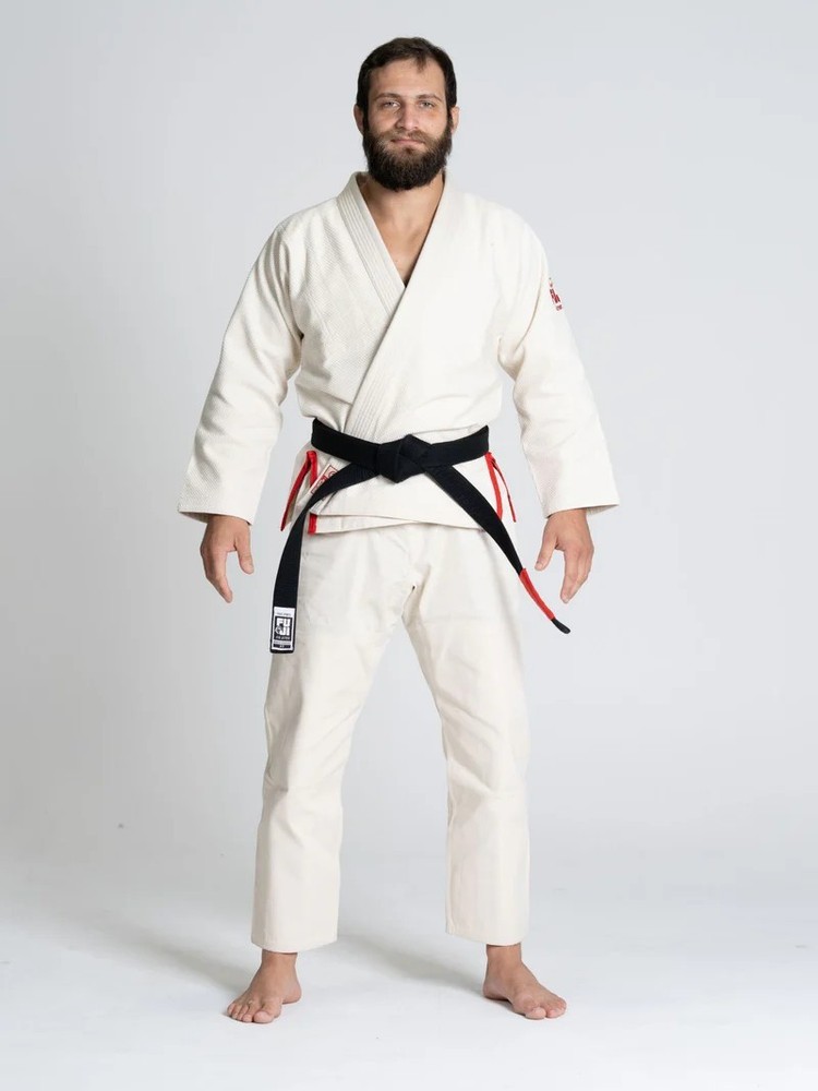 New Fuji Sports All Around Mens Brazilian Jiu Jitsu Gi Jiu-Jitsu BJJ – Natural