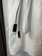 Gold BJJ Foundation GI Men’s White Cotton Jiu Jitsu Uniform Size A4