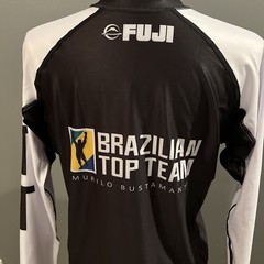 Fuji Sports Men’s Long Sleeve BTT Rash Guard Brazilian Jiu Jitsu New #4305 XL
