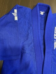 ELITE SPORTS Youth C00 Blue Brazilian Jiu Jitsu Martial Arts GI Uniform Top