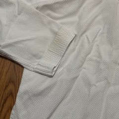 Adidas Taekwondo Uniform Top Mens Extra Extra Large WTF Black Collar White