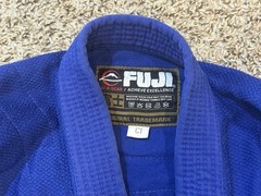 Fuji Jiujitsu Gi Kimono Blue Top Size C1 TOP ONLY