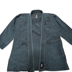Your Jiu Jitsu Gear Black Jiu-Jitsu Gi Jacket Top Only A-1 100% Cotton Unisex