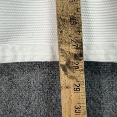 Kingz Gi Jiu Jitsu Uniform Set Mens Small A1 White AOJ Art Of Jiu Jitsu