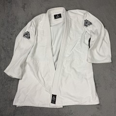 Gracie Barra Jiu-Jitsu Official Gi Set Mens Size 6/190 White BJJ Cotton Martial