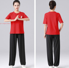 Men Women Chinese Tai Chi Uniforms Kung Fu Wushu Martial Arts Exercise Clothing