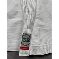 Gracie Barra Equipe GB Edition BJJ Gi Kimono Top Jacket White Adult A1 Jiu Jitsu