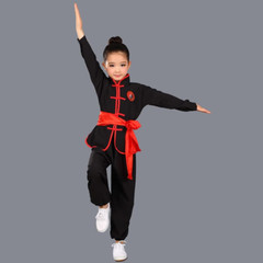 Kids Kung Fu Clothing Traditional Tai Chi Uniforms for Boys Girls Chinese Martia