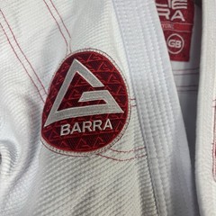 Gracie Barra Kimono/Gi Jacket Youth Size Y3 White Storm MMA Jiu Jitsu
