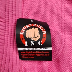 Right Punch Kimono Gi Jacket Womens F2 Pink MMA Jiu Jitsu (Jacket Only) NEW