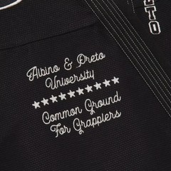 Albino & Preto Black Batch 102 Premium BJJ Gi 450 GSM Pearl Weave With Bag