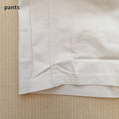 Unbleached Karate Gi Natural Off White Full Contact Canvas Jacket Twill Pants