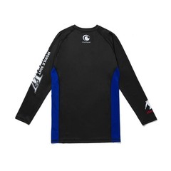Albino and Preto A&P x Wing Gundam LS RASHGUARD & TRAINING FITTED SHORTS BJJ SET