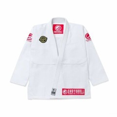 Shoyoroll Jiu Jitsu Uniform RVCA Batch 136 Competitor Retro BJJ 450 GSM White