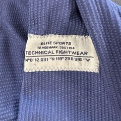 Elite Sports Gi Jacket Adult A3 Blue MMA Jiu jitsu BJJ (Jacket Only)