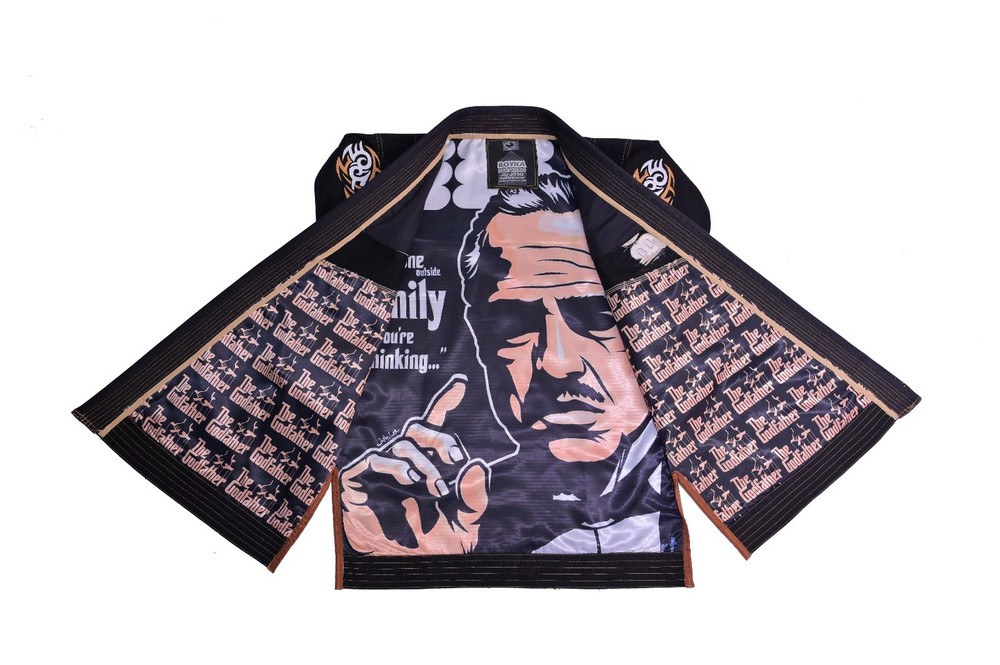 Inner Sublimated Embroidered Brazilian Jiu Jitsu (BJJ) GI KIMONO