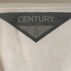 Century Matrial Arts Lightweight 6 oz Student Uniform Size 5 White with belt NIB