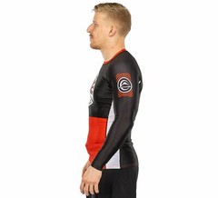 Fuji Heritage MMA BJJ Jiu Jitsu LongSleeve Long Sleeve LS Rashguard – Black