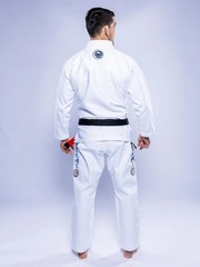 New Fuji Sports Sekai 3.0 „World” Mens Brazilian Jiu-Jitsu BJJ Gi – White/Navy B