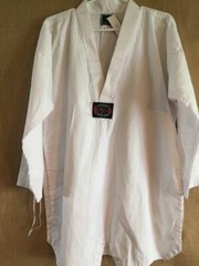 Vision martial arts shirt 4/180 Taekwondo High Performance C.T.A. white cotton