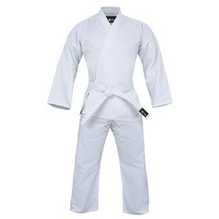 Unisex Premium Adult Kids Karate Gi Uniform Suit Aikido Taekwondo Set Free Belt