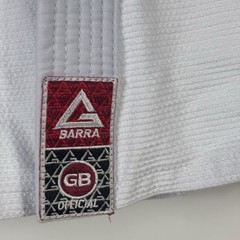 Gracie Barra Kimono/Gi Jacket Youth Size Y3 White Storm MMA Jiu Jitsu