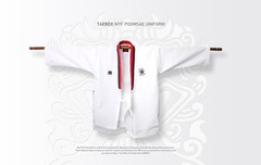 MOOTO Poomsae WTF Poom Uniform (Male) with KUKKIWON Patch Taekwondo Dobok TKD