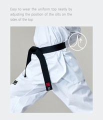 MOOTO BS5 Uniform with White V-Neck Basic Season-5 Standard WT Dobok